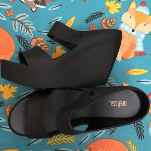 New Melissa wedge sandals